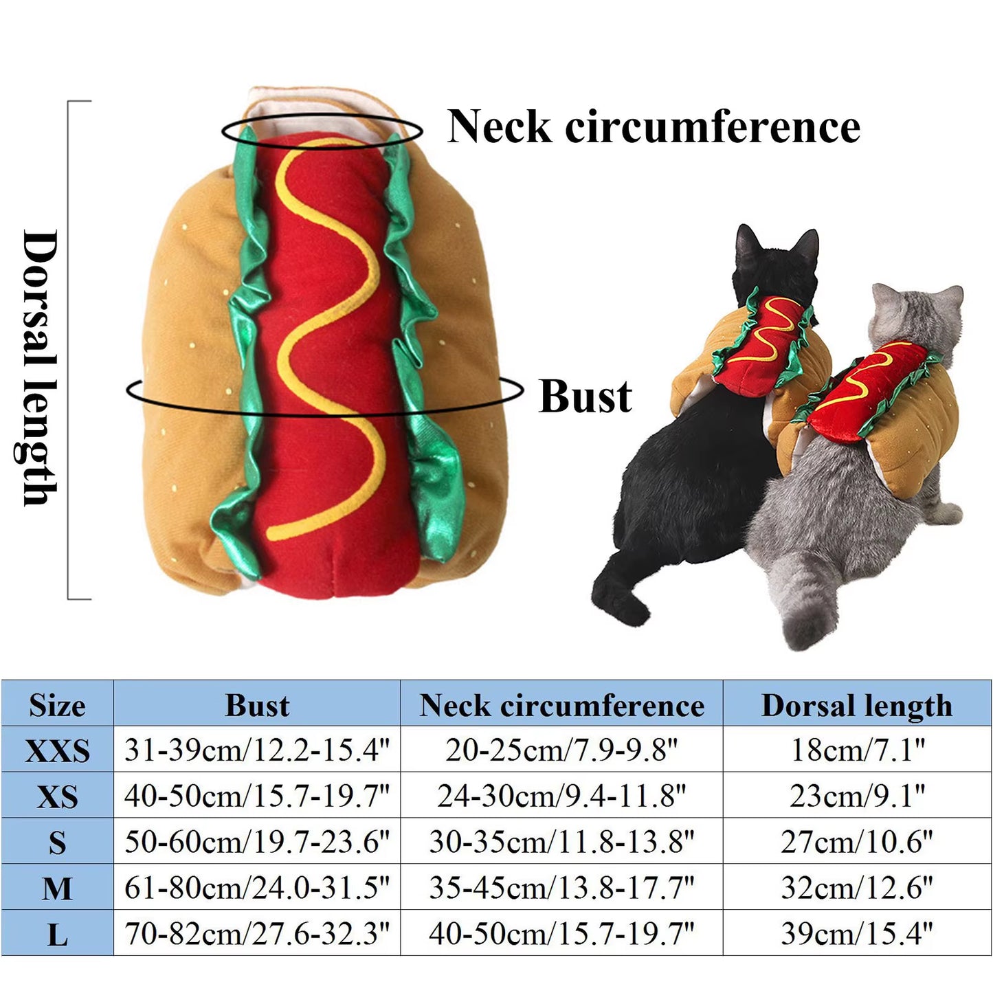 🌭🐾 CocoBellas “Hot Diggity Dog” Costume