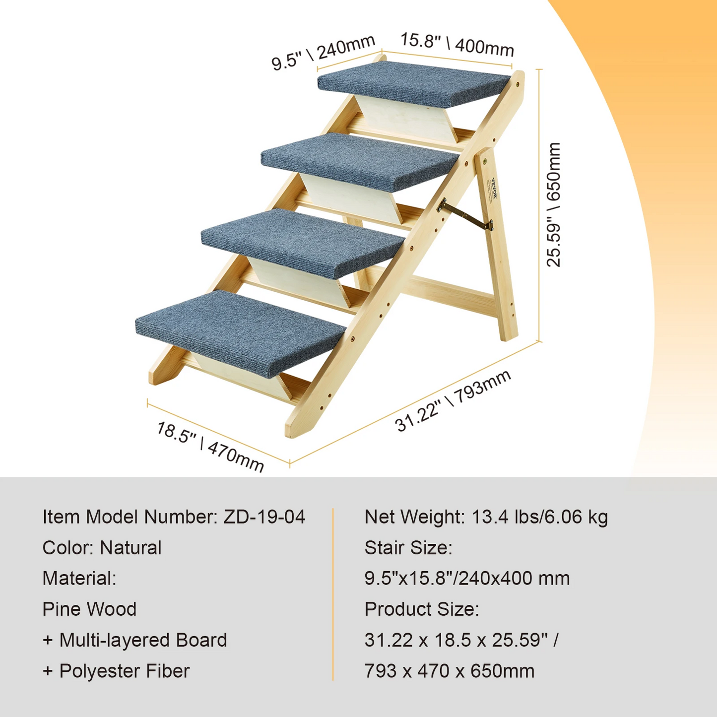 🐾 CocoBellas Climb & Cuddle Ramp 🐾