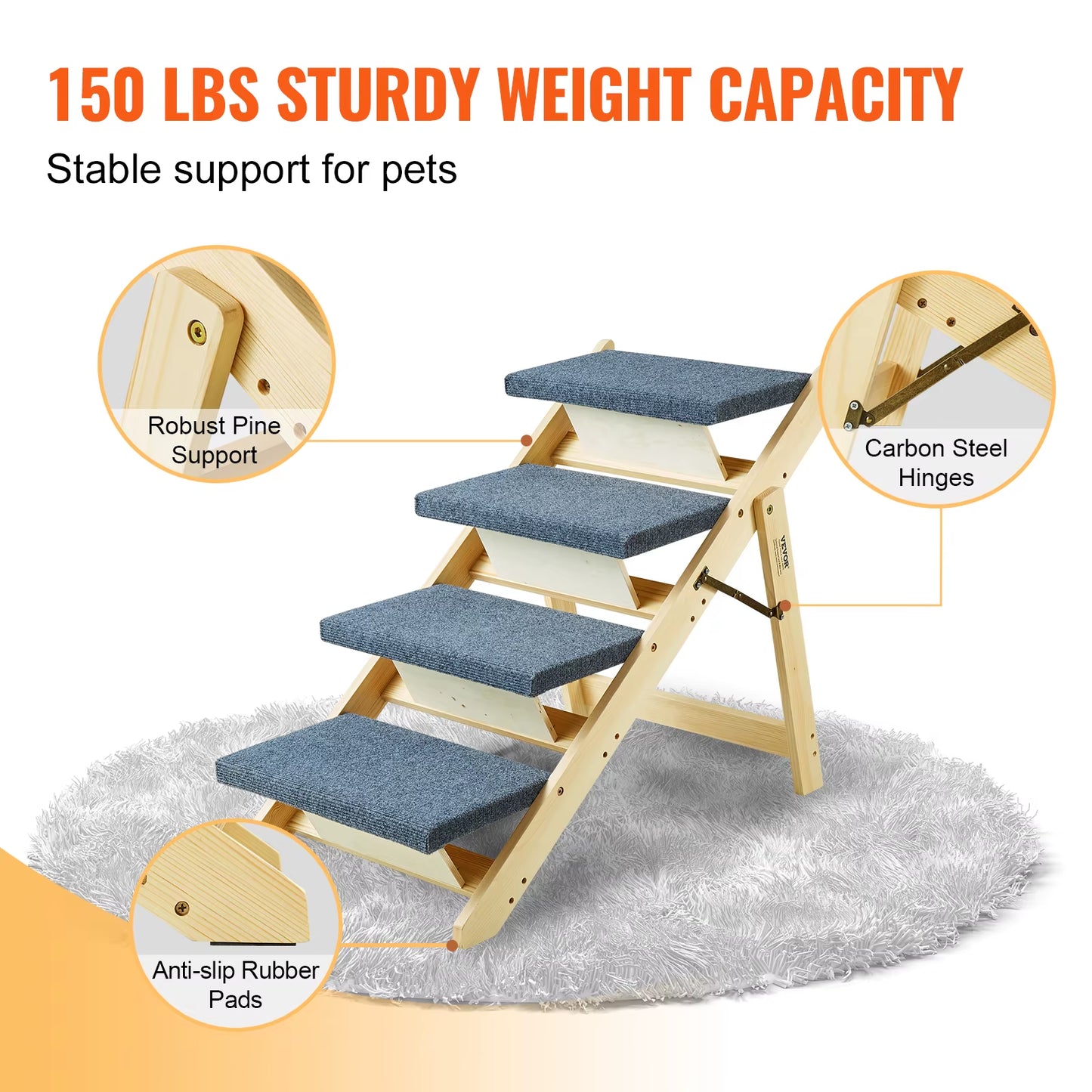 🐾 CocoBellas Climb & Cuddle Ramp 🐾