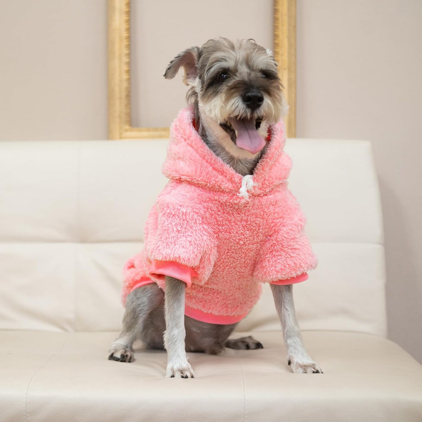❄️🐾 CocoBellas “Snuggle Season” Fleece Hoodie