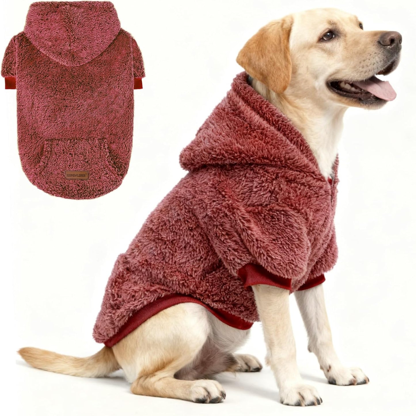 ❄️🐾 CocoBellas “Snuggle Season” Fleece Hoodie