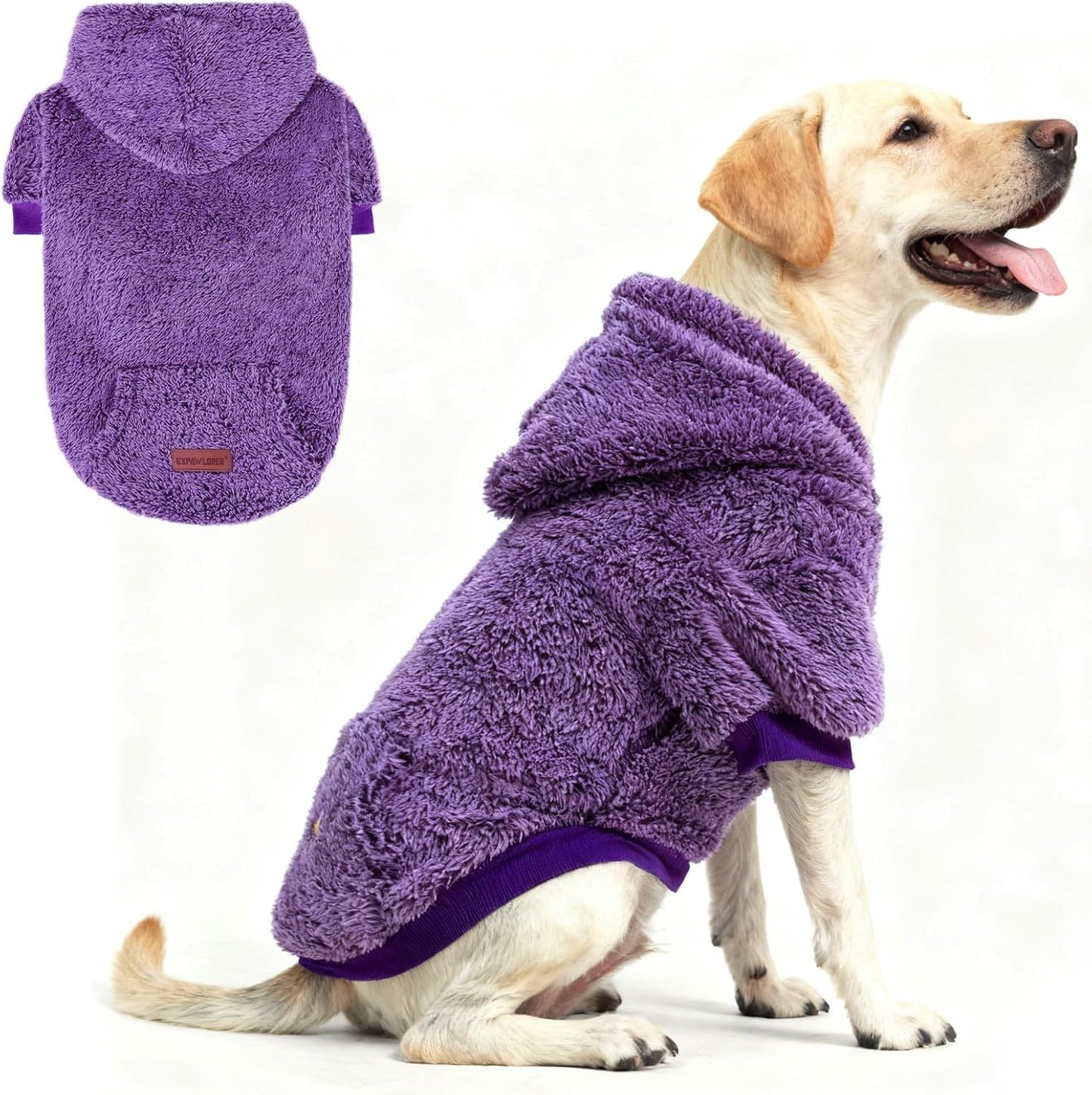 ❄️🐾 CocoBellas “Snuggle Season” Fleece Hoodie