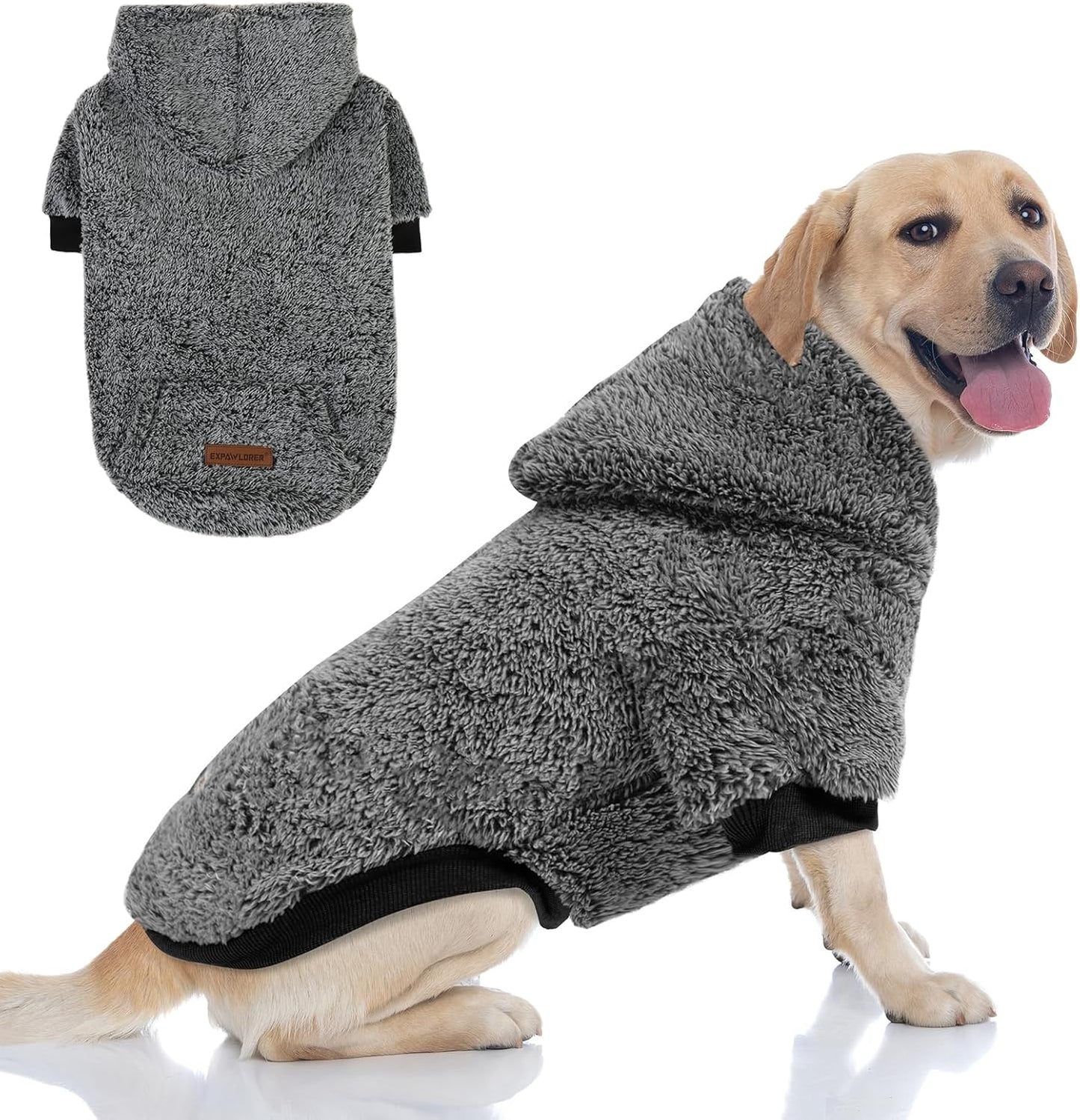 ❄️🐾 CocoBellas “Snuggle Season” Fleece Hoodie