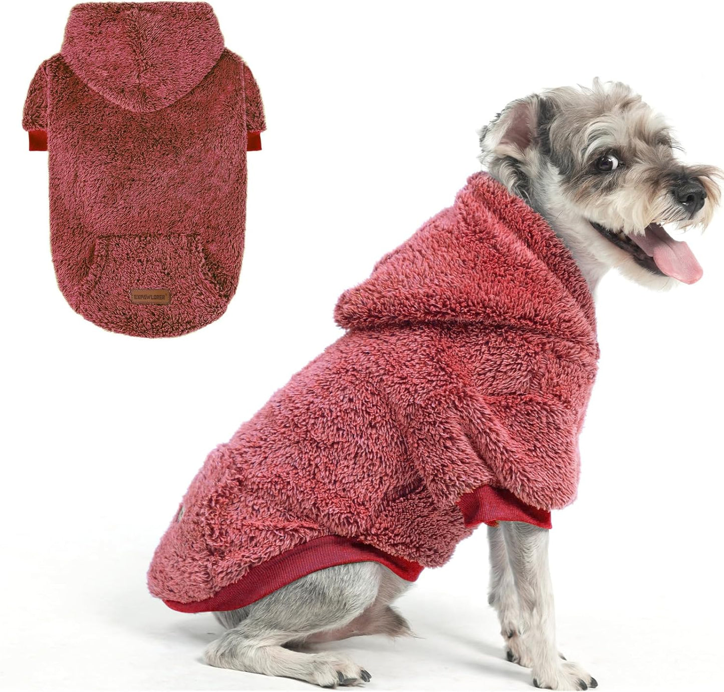 ❄️🐾 CocoBellas “Snuggle Season” Fleece Hoodie