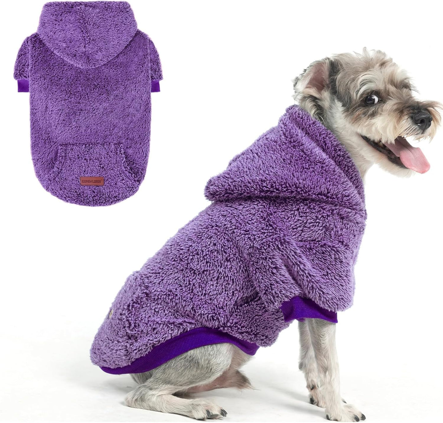 ❄️🐾 CocoBellas “Snuggle Season” Fleece Hoodie