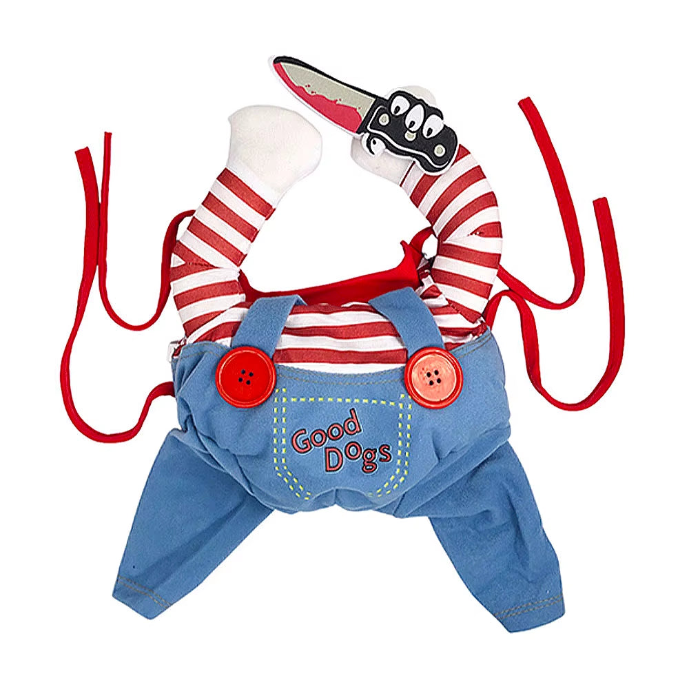 🔪🐾 CocoBellas “Playtime’s Over” Pet Costume