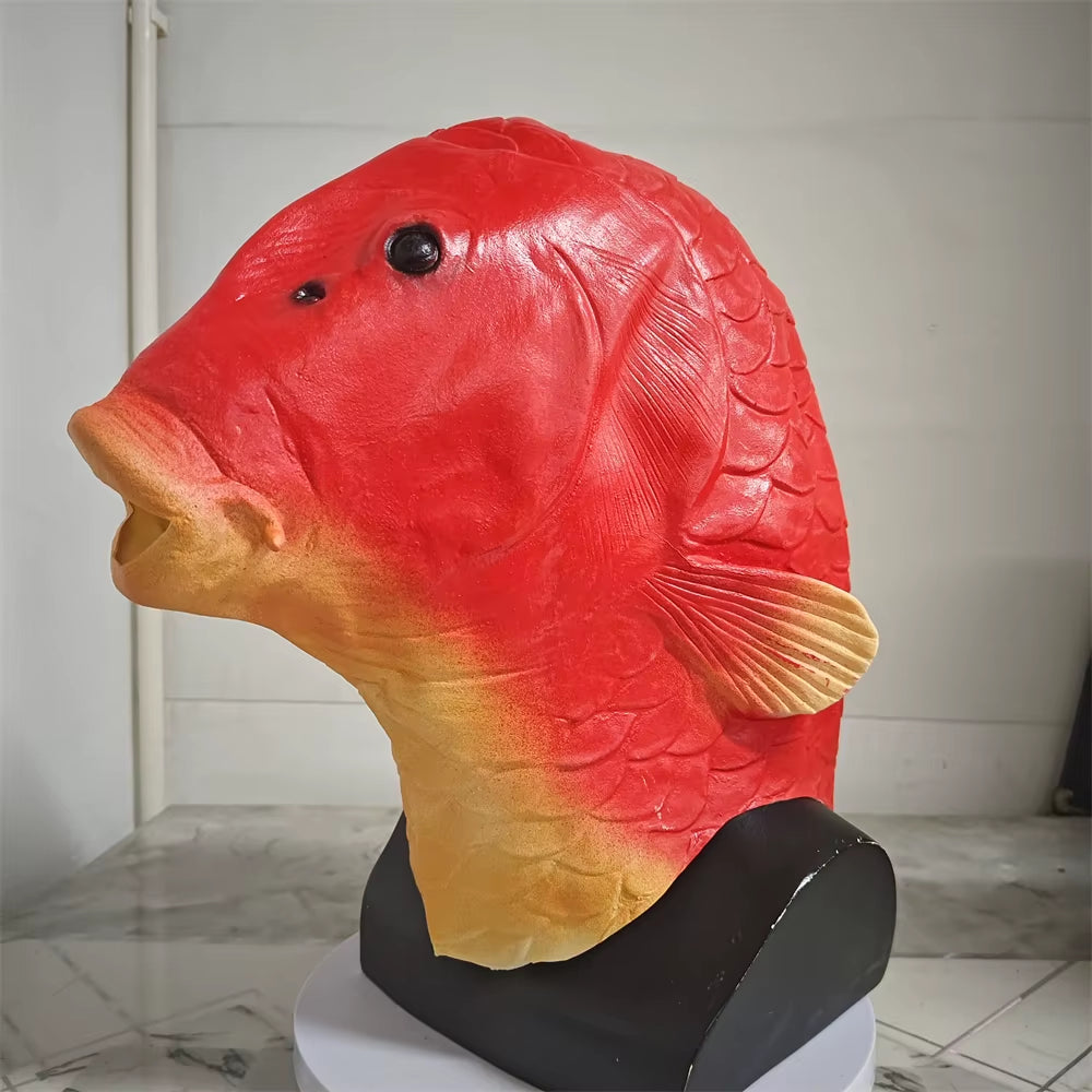 🐟 CocoBellas “Fin-tastic Friend” Fish Head Mask (For Humans!)