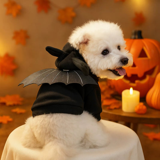 🎃 CocoBellas “Howl-o-Ween” Cozy Pet Sweater