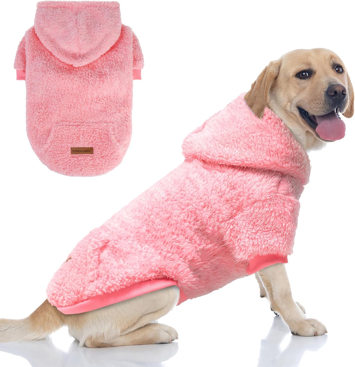 ❄️🐾 CocoBellas “Snuggle Season” Fleece Hoodie