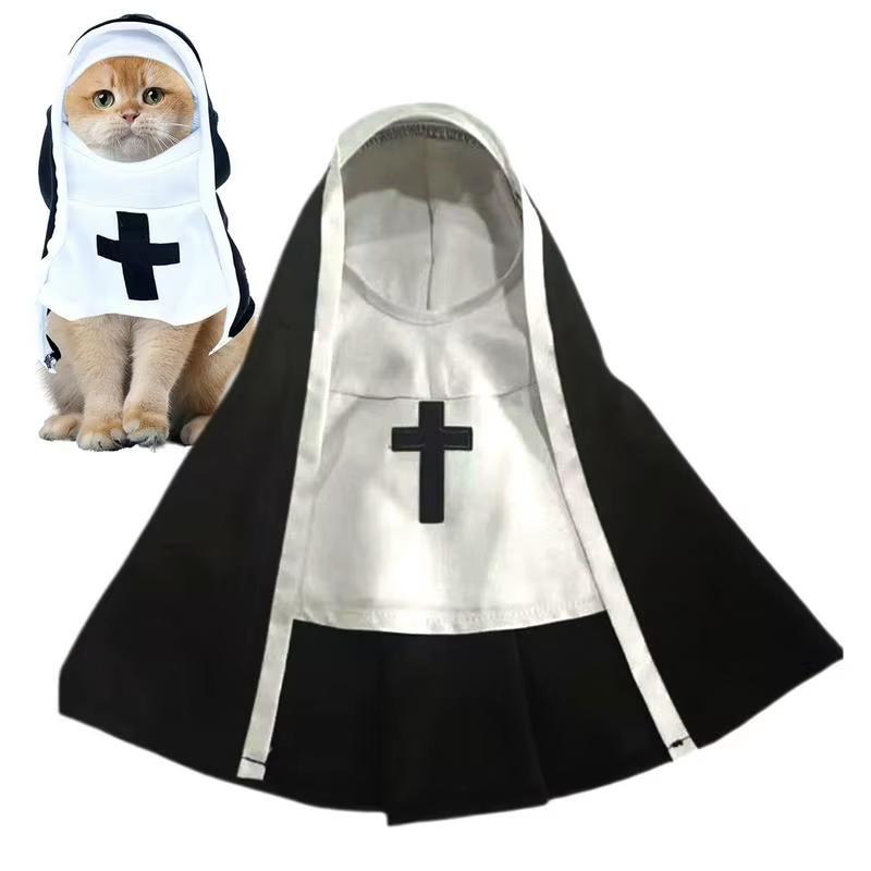 🙏🐾 CocoBellas “Holy Paw” Pet Nun Costume